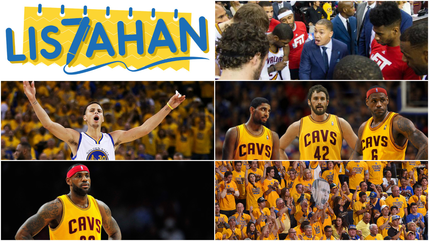 NBA Finals 2016: 7 Dahilan Bakit Mananalo ang Warriors or Cavaliers