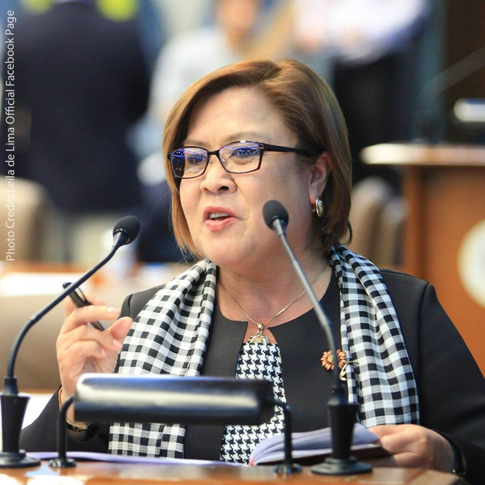 Statement of Opposition Senators Aquino, Drilon, Hontiveros, Pangilinan, and Trillanes on De Lima’s Award