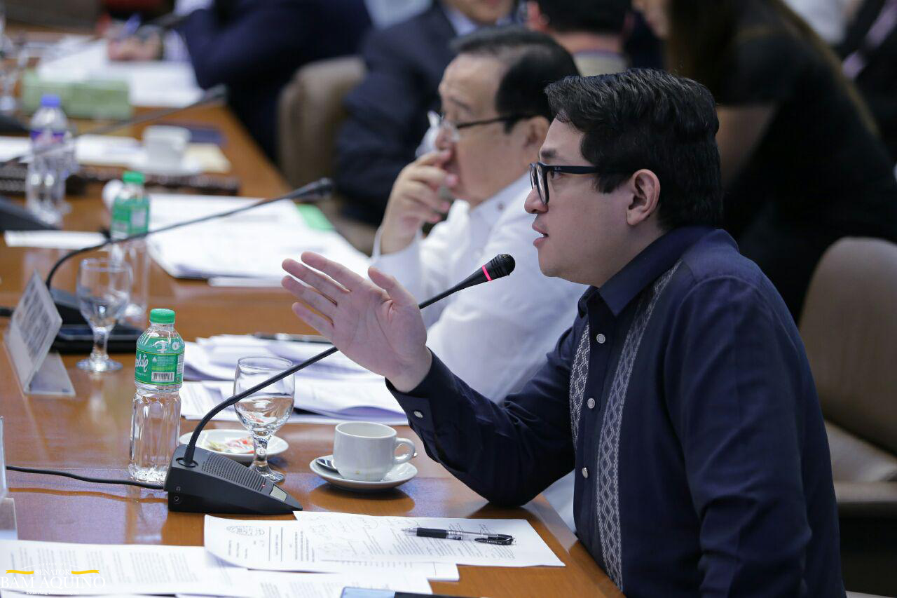 Sen. Bam urges fraternity to aid police investigation, not allow suspects to flee