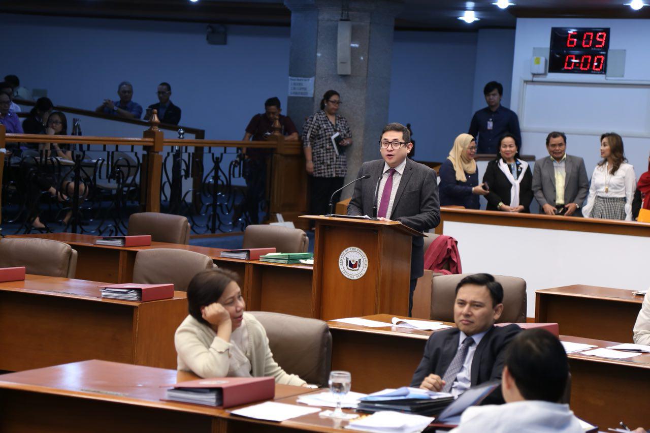 Sen. Bam Aquino is lone opposition, dissenting vote in Magic 12